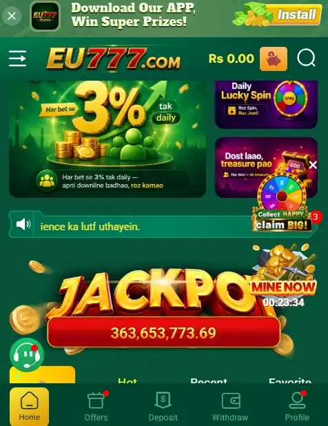 EU777 Game